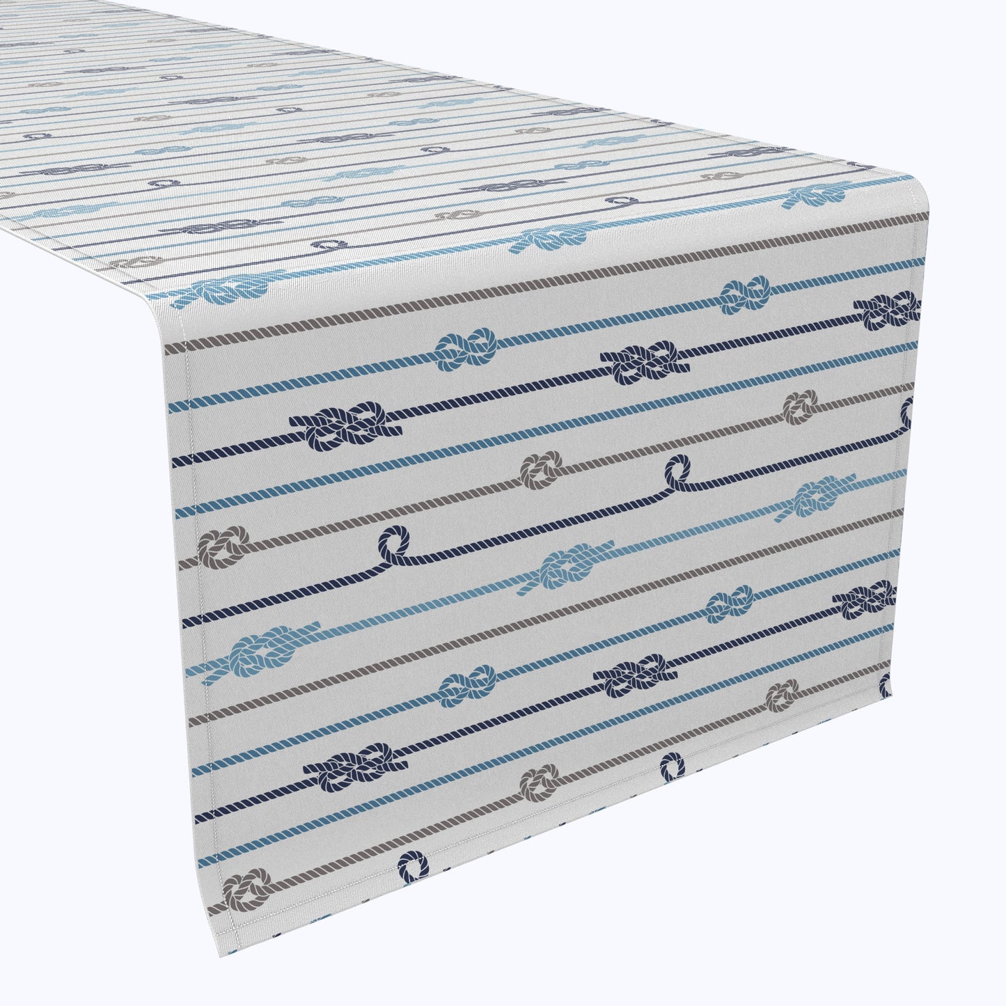 Nautical Rope Knot Stripe Table Runners