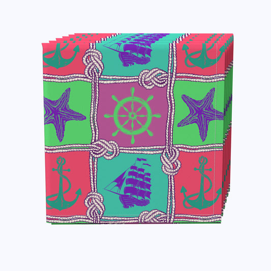 Nautical Patches Multi Napkins