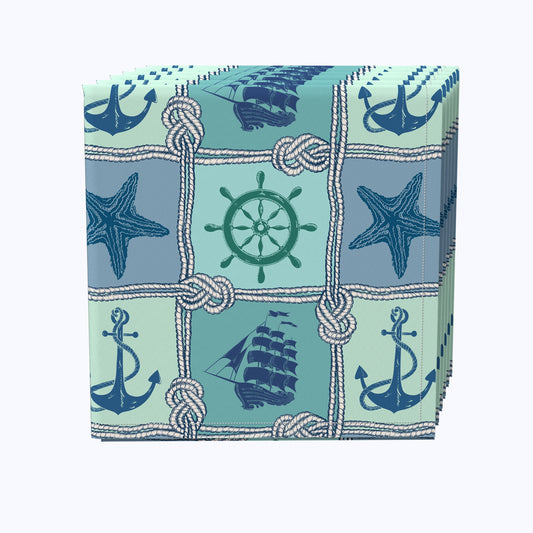 Nautical Patches Napkins