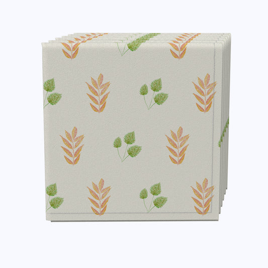 October Garden Cotton Napkins