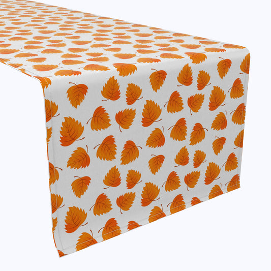 October Leaves Cotton Table Runners