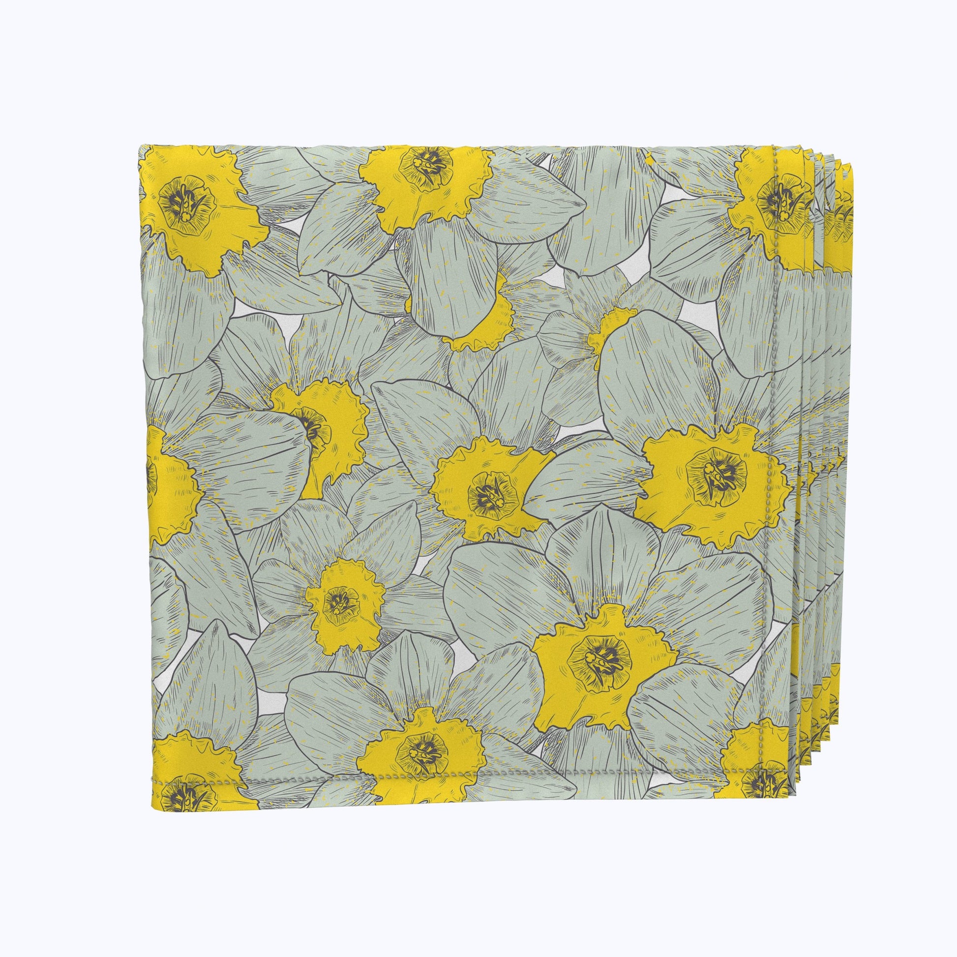 Yellow Pattern Napkins Old Fashioned Yellow Floral Napkins – Tablecloth.com