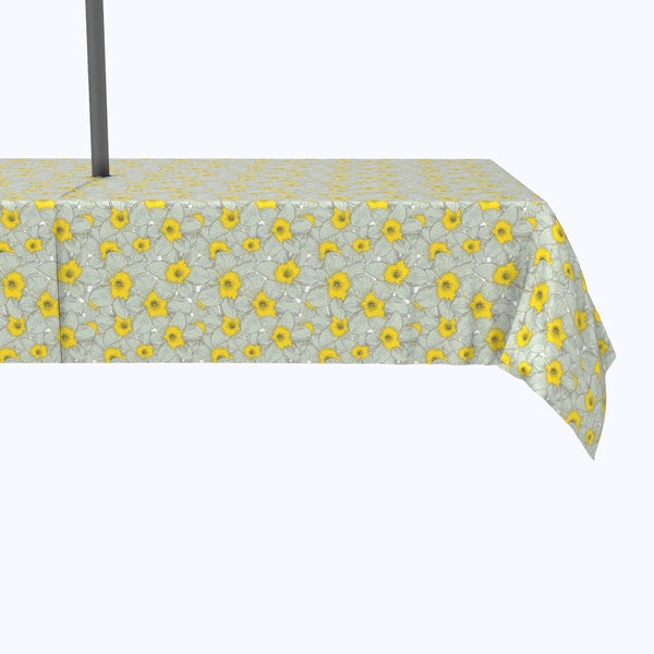 Old Fashioned Yellow Floral Outdoor Rectangles