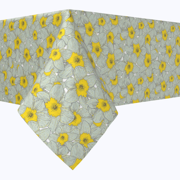 Old Fashioned Yellow Floral Rectangles