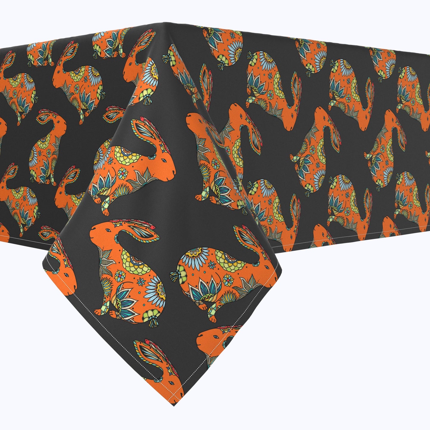 Orange Chill Rabbit Squares