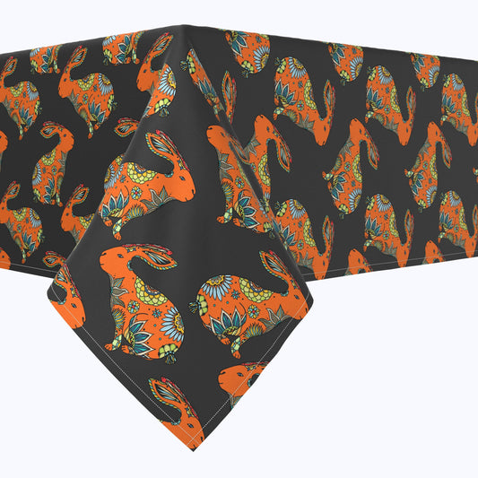 Orange Chill Rabbit Squares