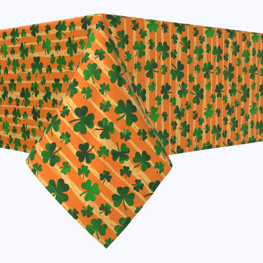 Orange Paint Stroke Celtic Pride Squares
