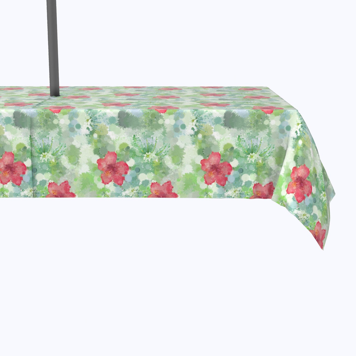 Organic Petal Watercolor Outdoor Rectangles