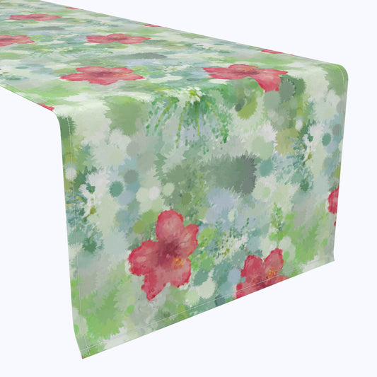 Organic Petal Watercolor Runners