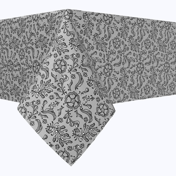 Ornamental Lace Flowers Rectangles