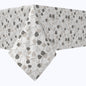 Outlined Abstract Leaves Tablecloths