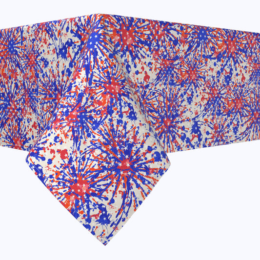 Painted Firework Fun Squares