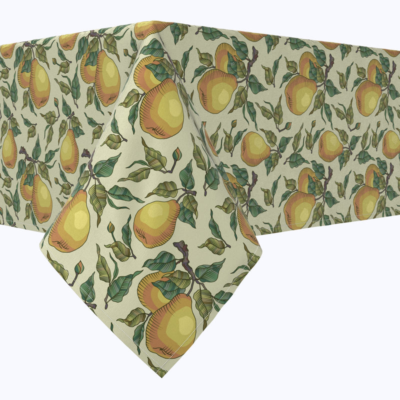 Painted Pear Tree Cotton Rectangles