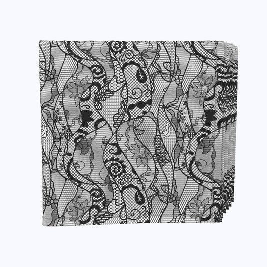 Paisley Lace Curve Napkins