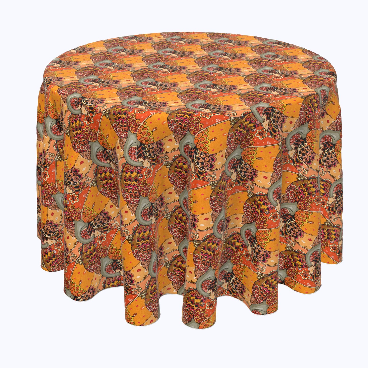 Pasiely Pumpkins Rounds