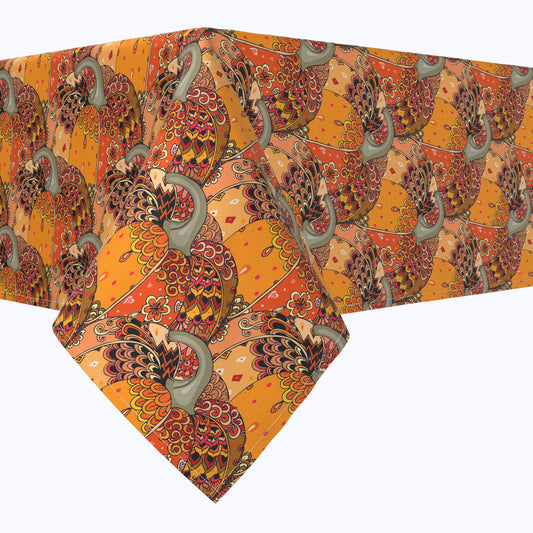 Paisley Pumpkins Rectangles