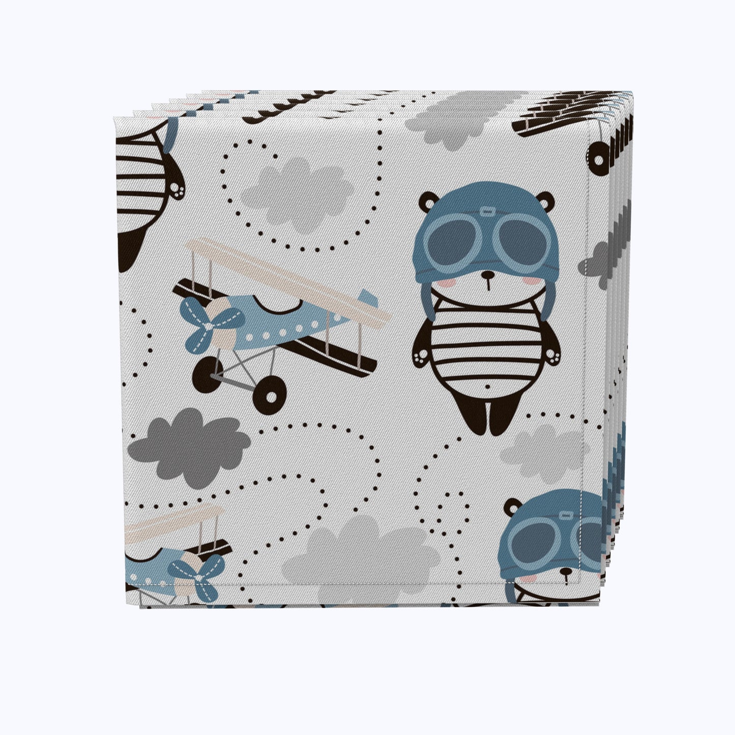 Panda Pilot Napkins