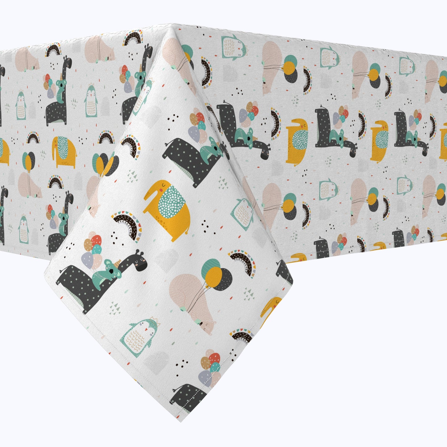 Party Animals Cotton Rectangles