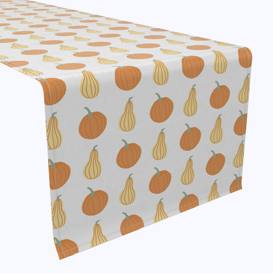 Pastel Pumpkins Cotton Table Runners