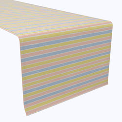 Pastel Stripes Table Runners