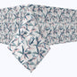 Pastel Tropical Leaves Tablecloths