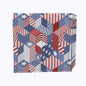 Patriotic Geometric Patchwork Napkins