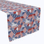 Patriotic Geometric Patchwork Runners