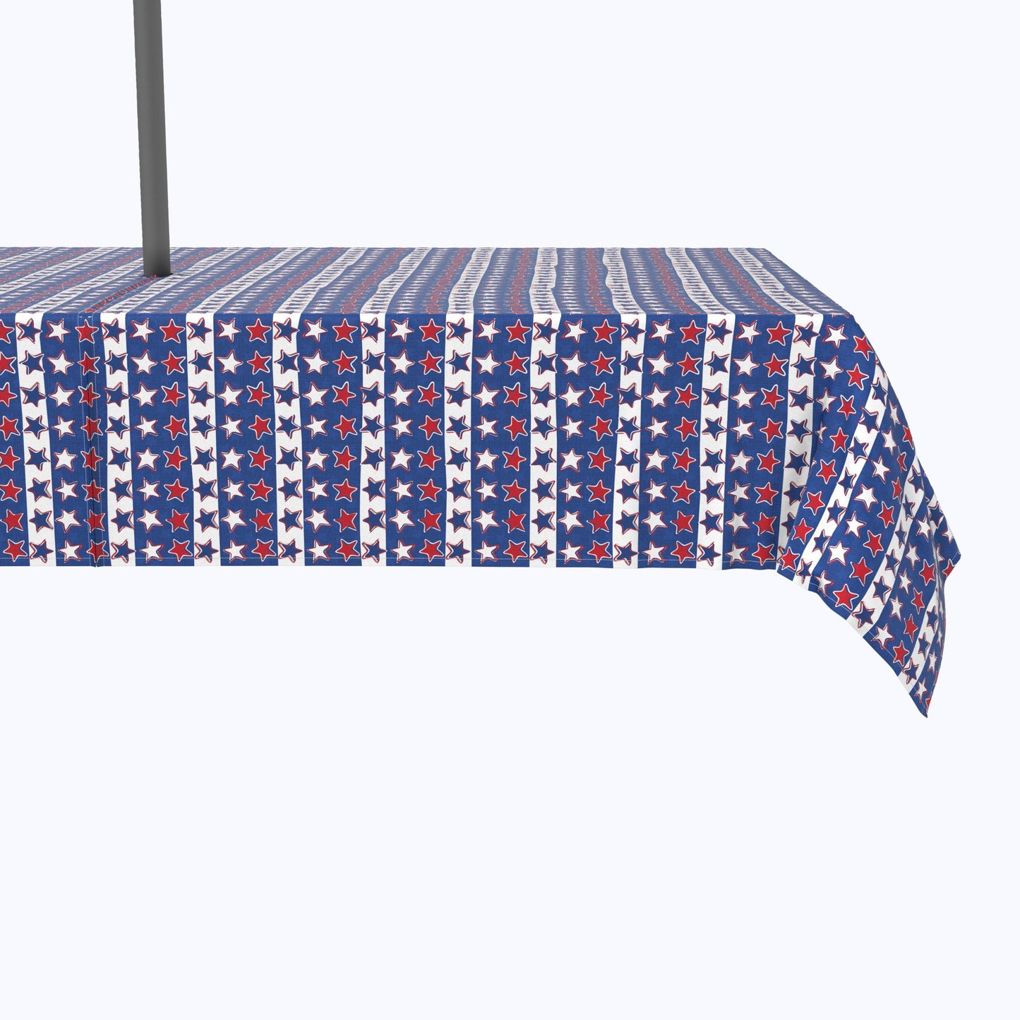 Patriotic Scrapbook Stars Outdoor Rectangles