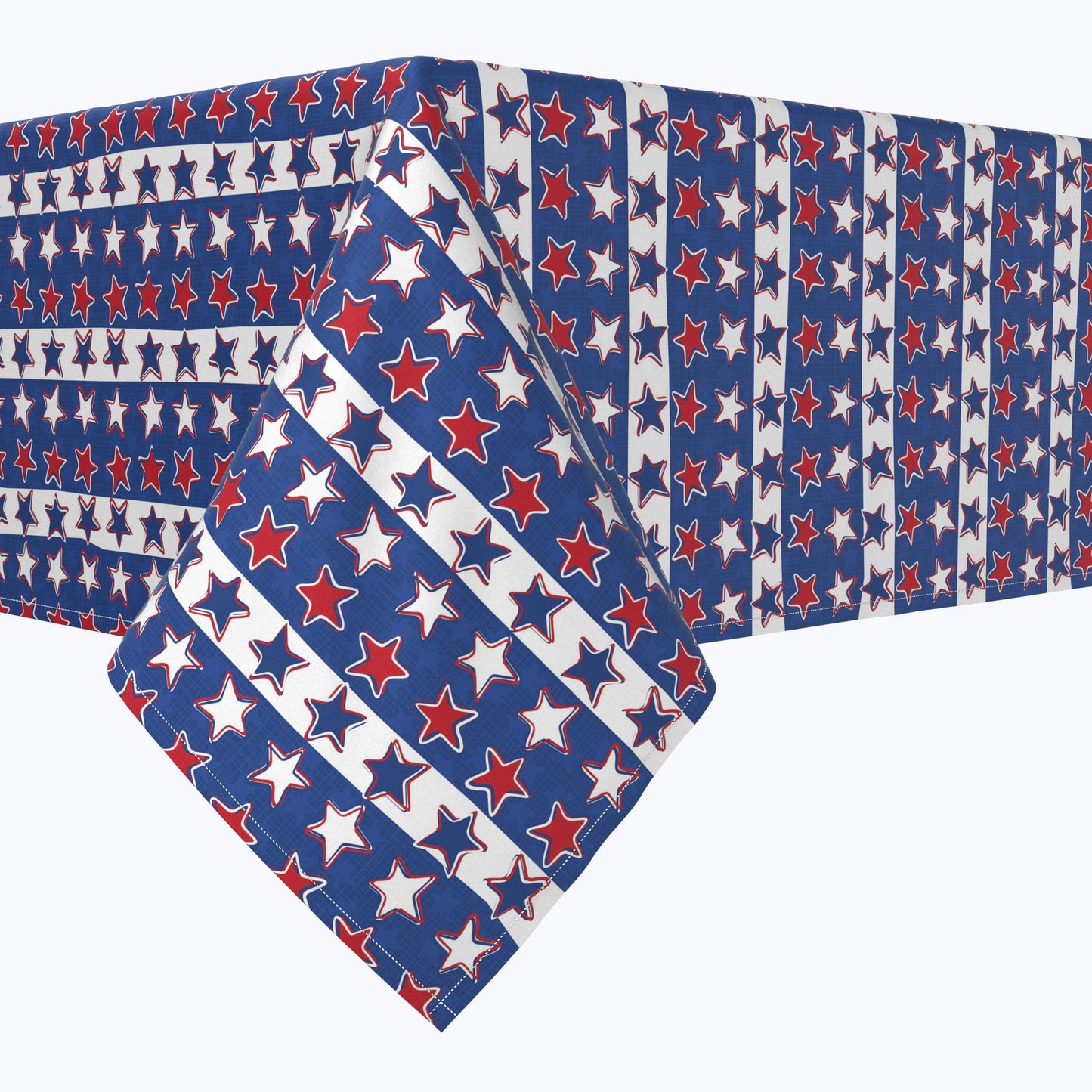Patriotic Scrapbook Stars Squares