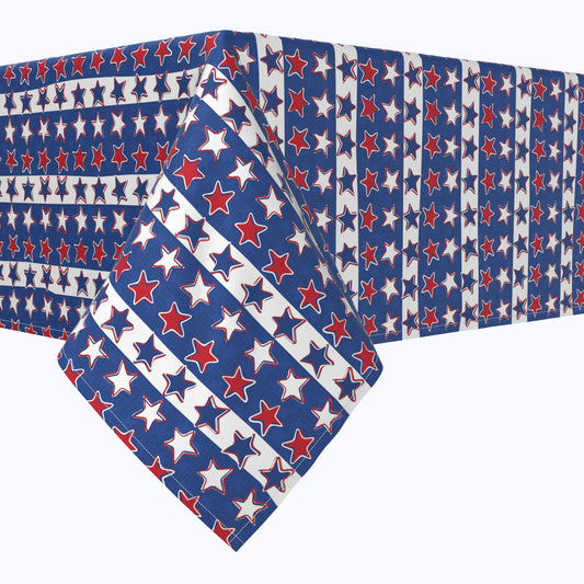 Patriotic Scrapbook Stars Squares