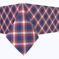 Patriotic Tartan Plaid Rectangles