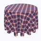 Patriotic Tartan Plaid Rounds