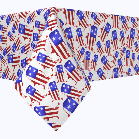 Patriotica Puzzle Pieces Squares