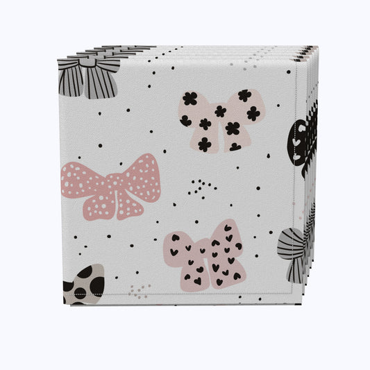 Patterned Bows Napkins