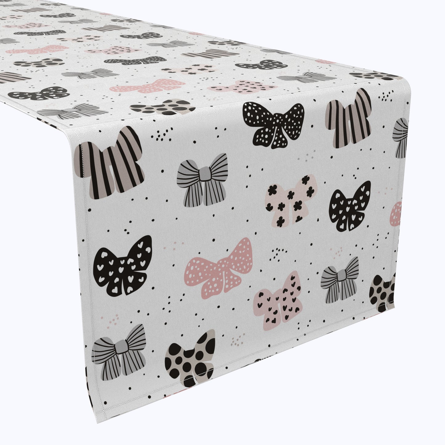 Patterned Bows Table Runners