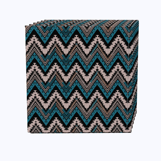 Patterned Chevron Napkins