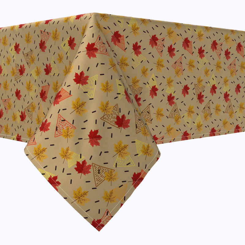 Patterns with Leaves Cotton Squares