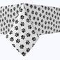 Paw Prints Cotton Rectangles