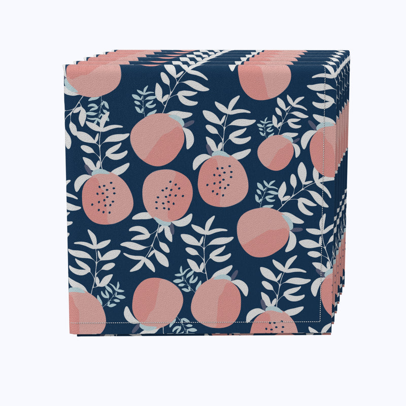 Peaches Design Napkins