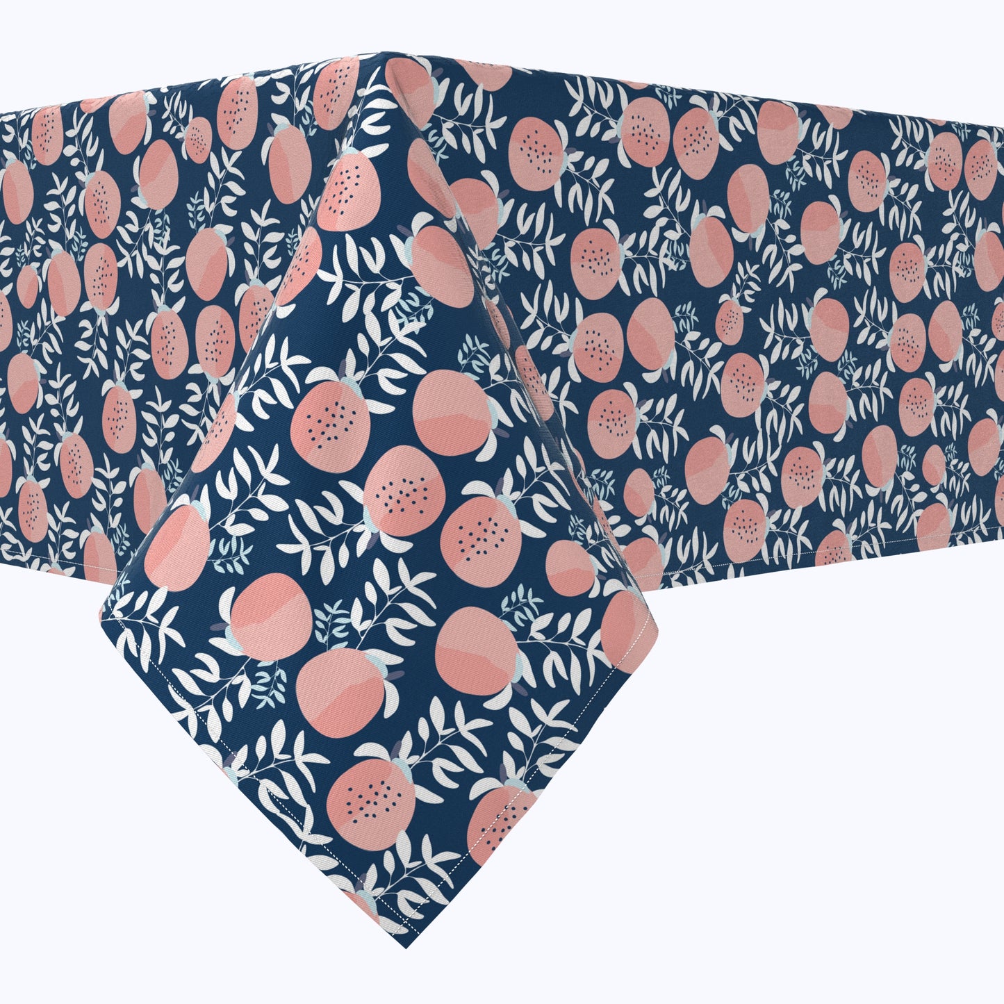Peaches Design Cotton Rectangles