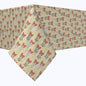 Pine Cones with Bows Rectangles