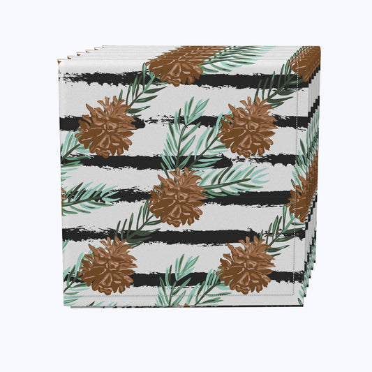 Pinecone Stripes Napkins