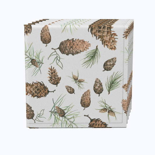 Pinecones Allover Napkins