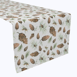 Pinecones Allover Table Runners
