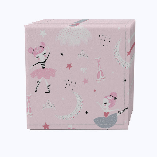 Pink Ballerina Napkins