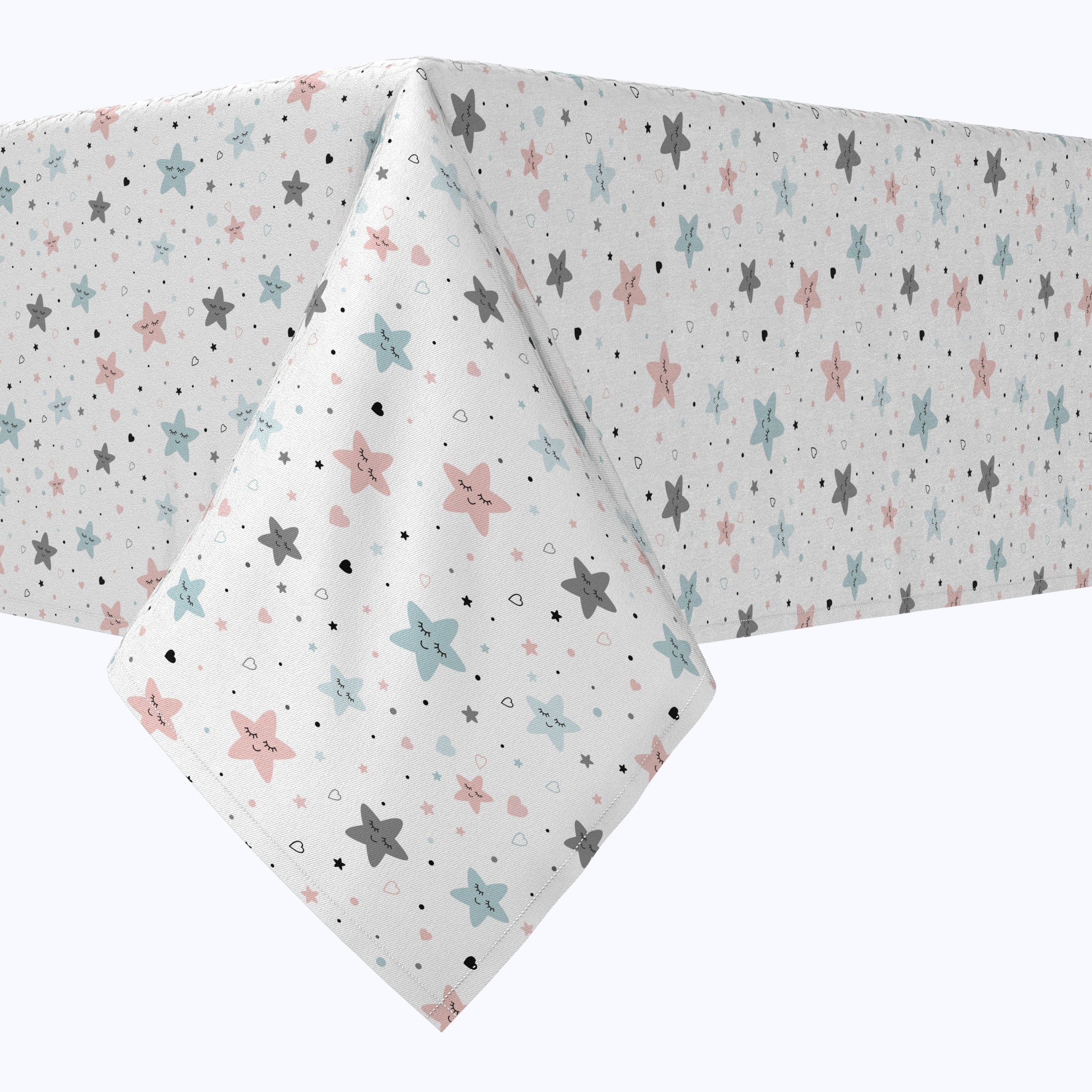 Pink & Blue Stars Tablecloths – Tablecloth.com