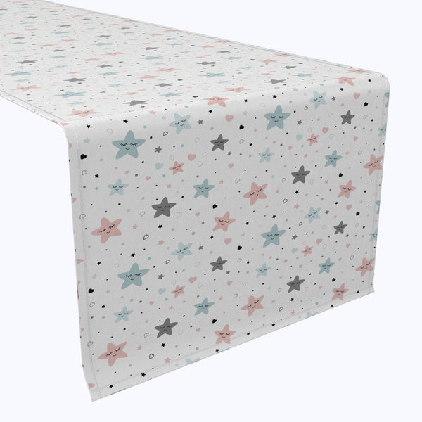 Pink & Blue Stars Table Runners