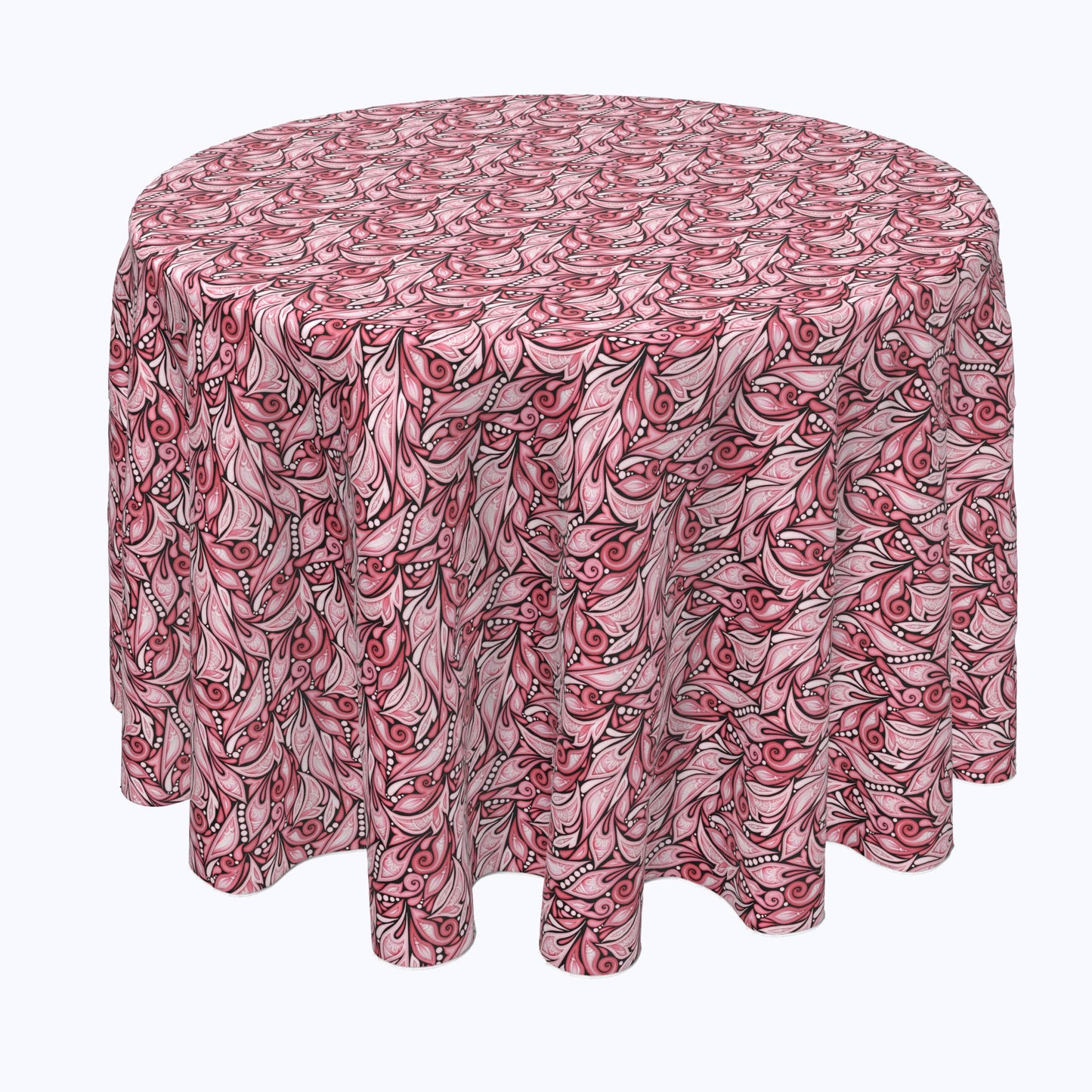 Pink Floral Motifs Rounds