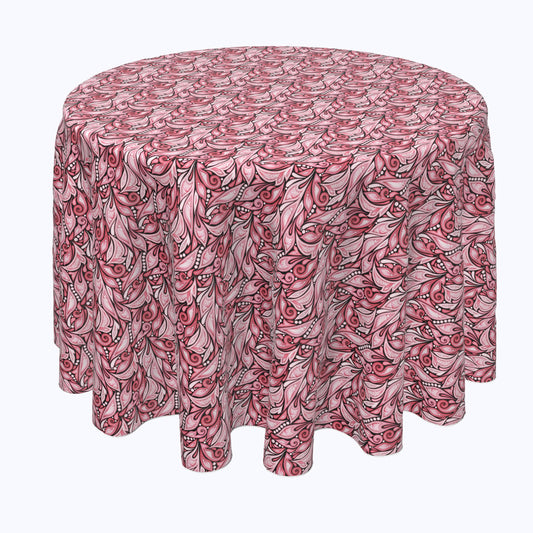 Pink Floral Motifs Rounds