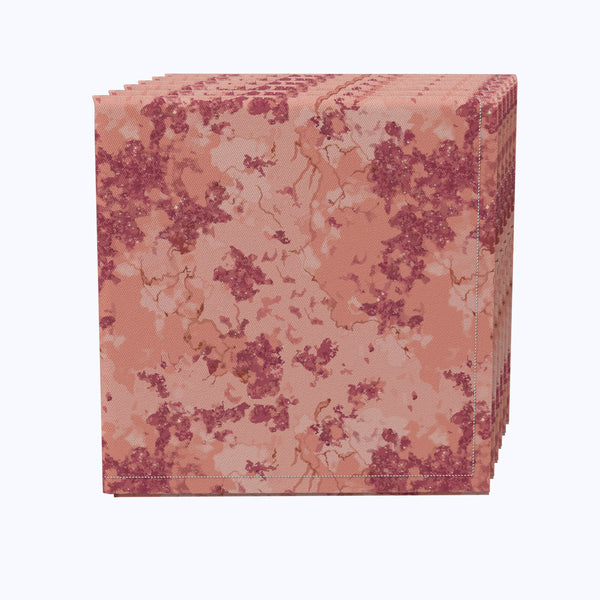 Pink Marble Texture Napkins